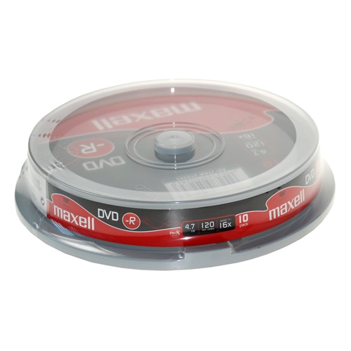 Írható DVD-R MAXELL 4,7GB 10 db/henger