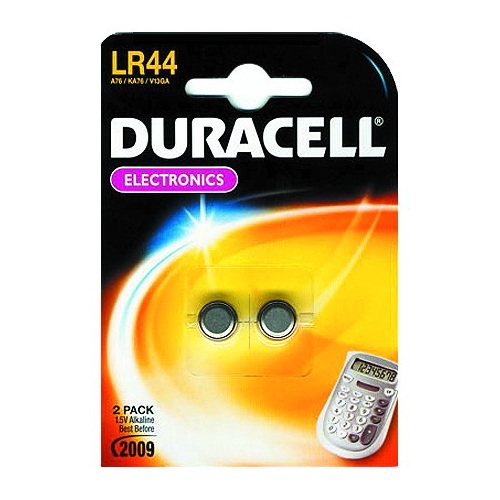 Elem gomb DURACELL LR44 1,5V 2-es