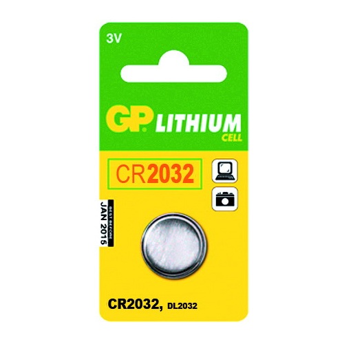 Elem gomb GP CR2032 5db/bliszter
