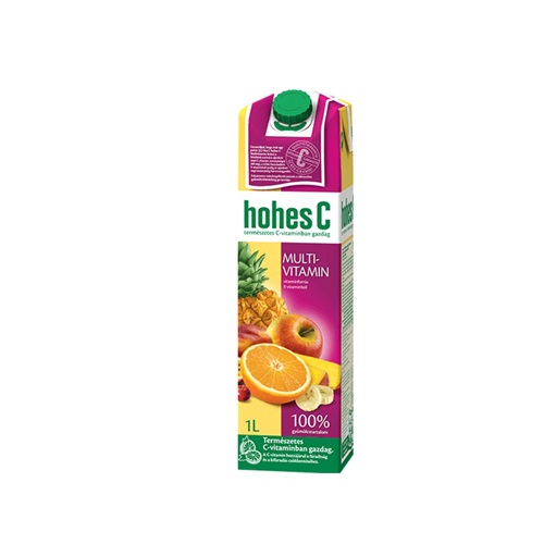 Gyümölcslé HOHES C Classic multivitamin 100%-os 1L