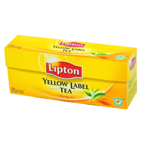 Fekete tea LIPTON Yellow Label 25x2g