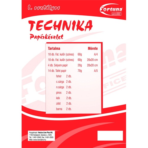 Technika csomag I.oszt