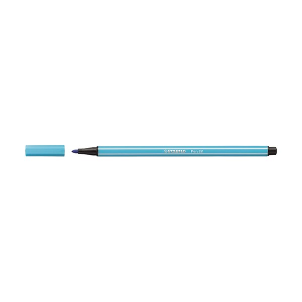 Filctoll STABILO Pen 68 azúrkék