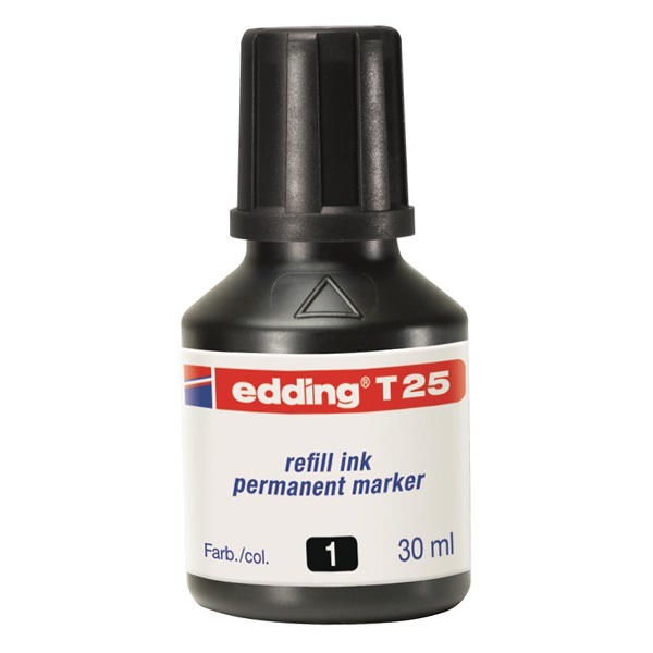 Tinta EDDING T25 fekete 30ml