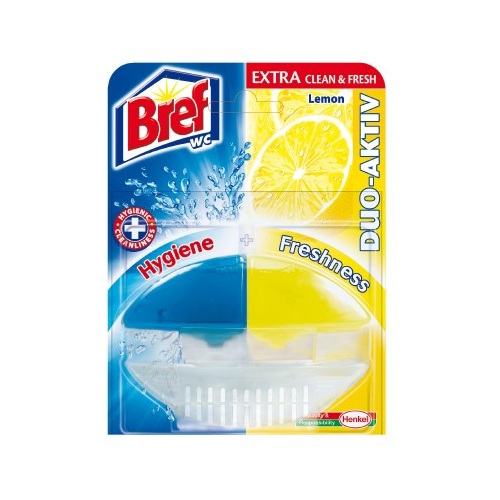 Toalett illatosító BREF Duo Aktív Mediterranean Lemon kosaras 50ml