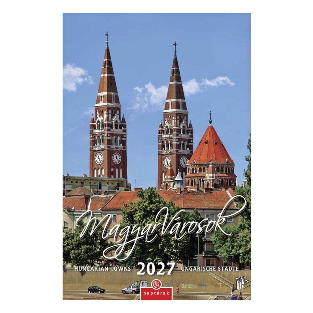 Falinaptár CSG 210x320mm álló Magyar városok 2027