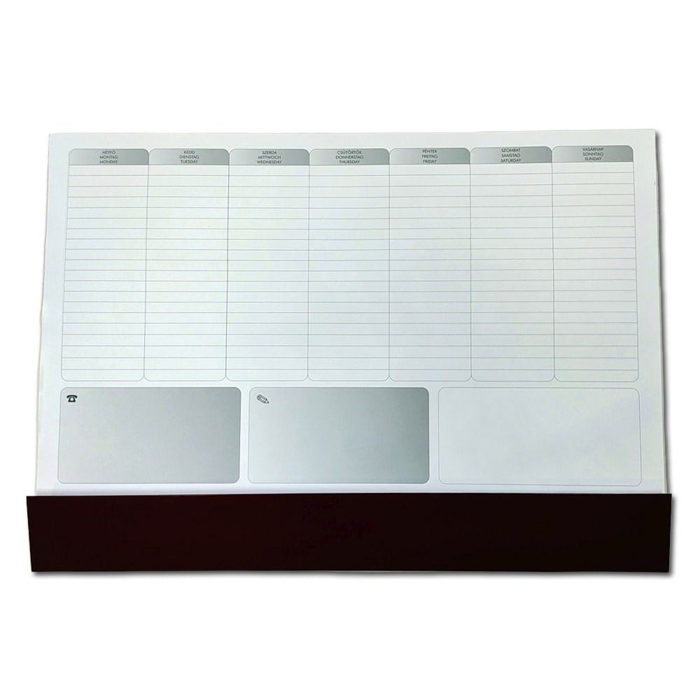 Íróalj ALISCA 576x406mm szürke bianco