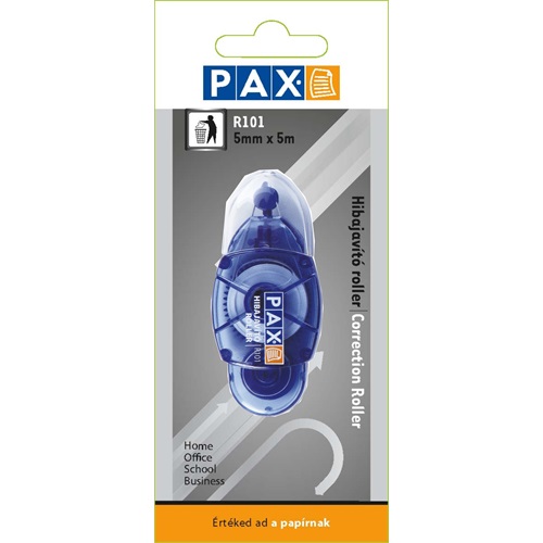 Hibajavító roller PAX R101 5mmx5m kék