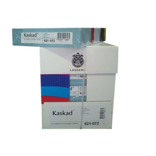 Fénymásolópapír színes KASKAD A/4 160 gr világos kék 72 250 ív/csomag
