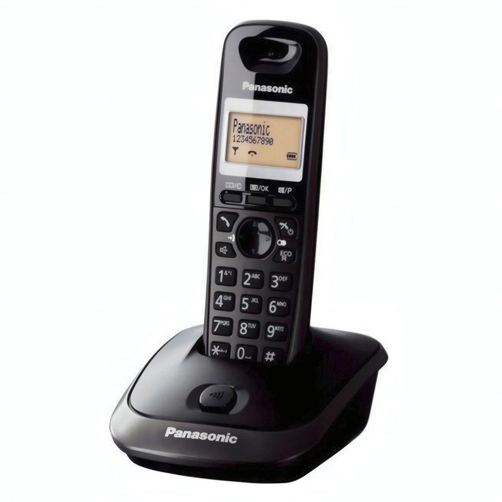 Telefon PANASONIC KX-TG2511HGT DECT asztali vezeték nélküli fekete