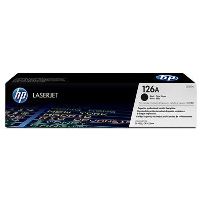 Toner HP 126AB (CE310A) fekete 1,2K