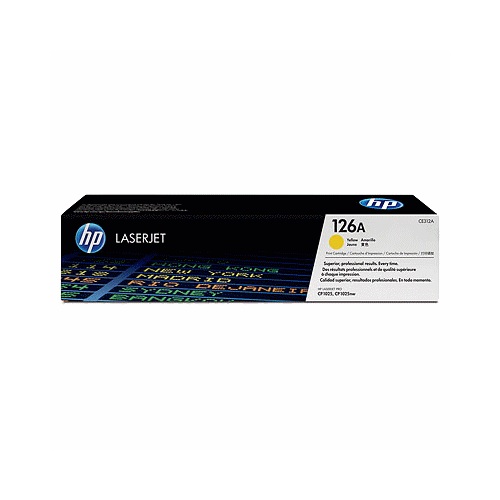 Toner HP 126AY (CE312A) sárga 1K