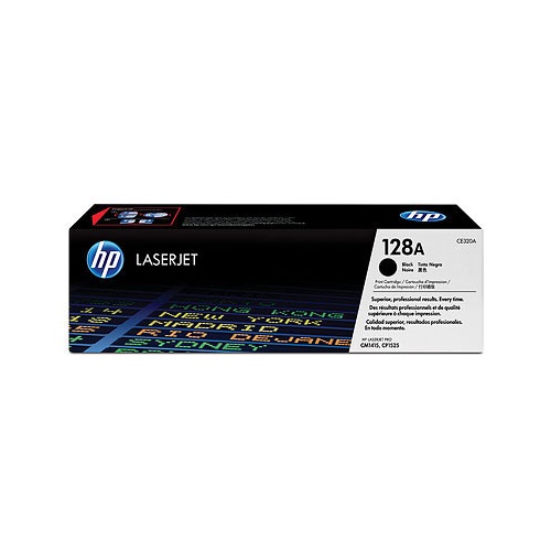 Toner HP 128AB (CE320A) fekete 2K
