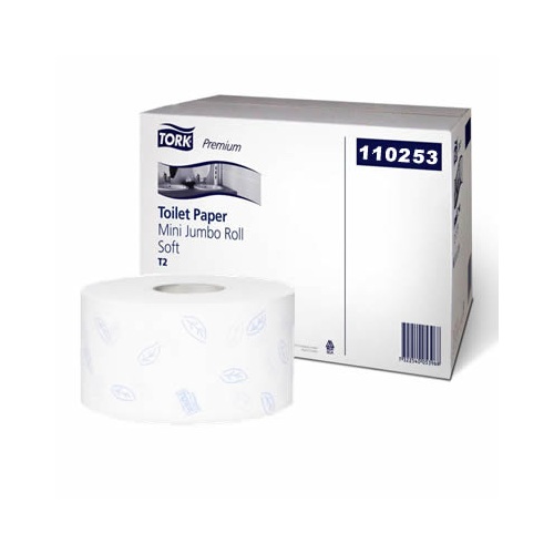 Toalettpapír TORK Soft Mini Jumbo Premium T2 19 cm 2 rétegű