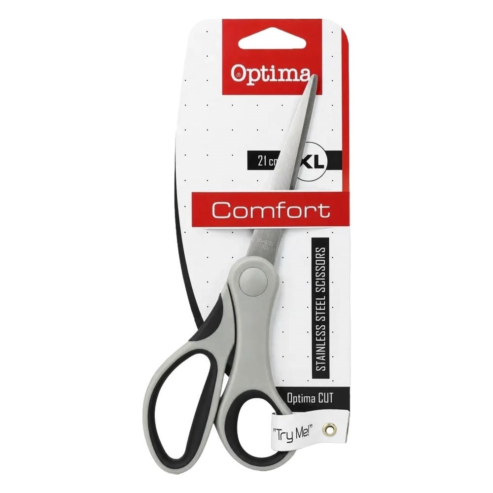 Olló irodai OPTIMA 20cm fekete