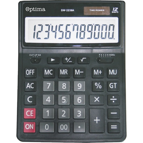 Számológép asztali OPTIMA SW-2239A 12 digit