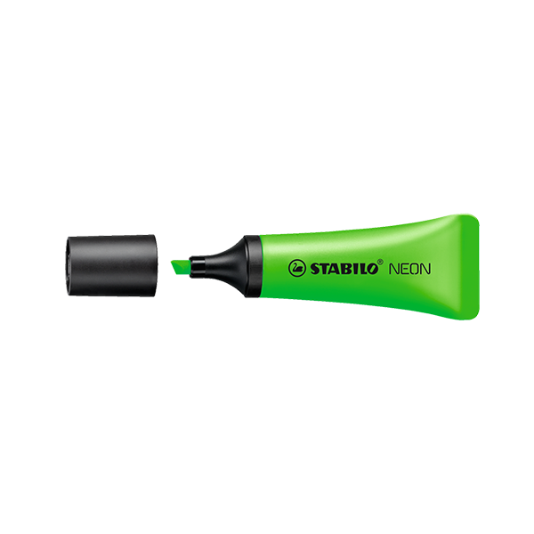 Szövegkiemelő STABILO neon zöld