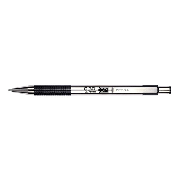 Zseléstoll ZEBRA G-301 0,7 mm fekete