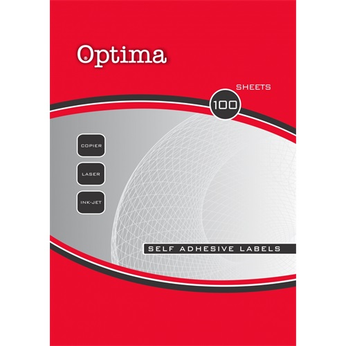 Etikett OPTIMA32092 70x50,8mm 1500 címke/doboz 100 ív/doboz