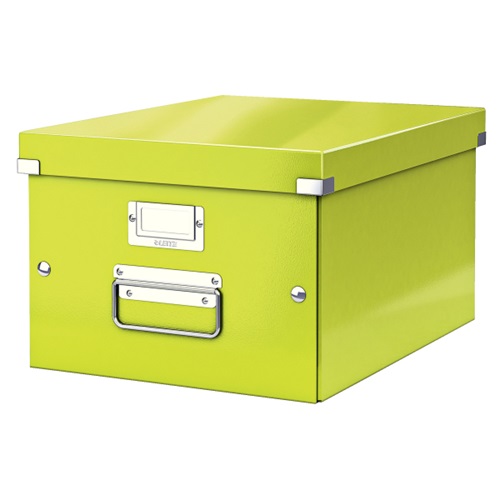 Tároló doboz LEITZ Click&Store A/4 zöld