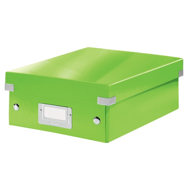 Tároló doboz LEITZ Click&Store rendszerező S méret zöld