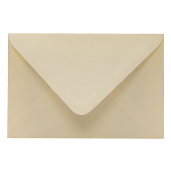Boríték színes KASKAD LC/5 enyvezett 162x229mm 53 világos sárga 25 darabos