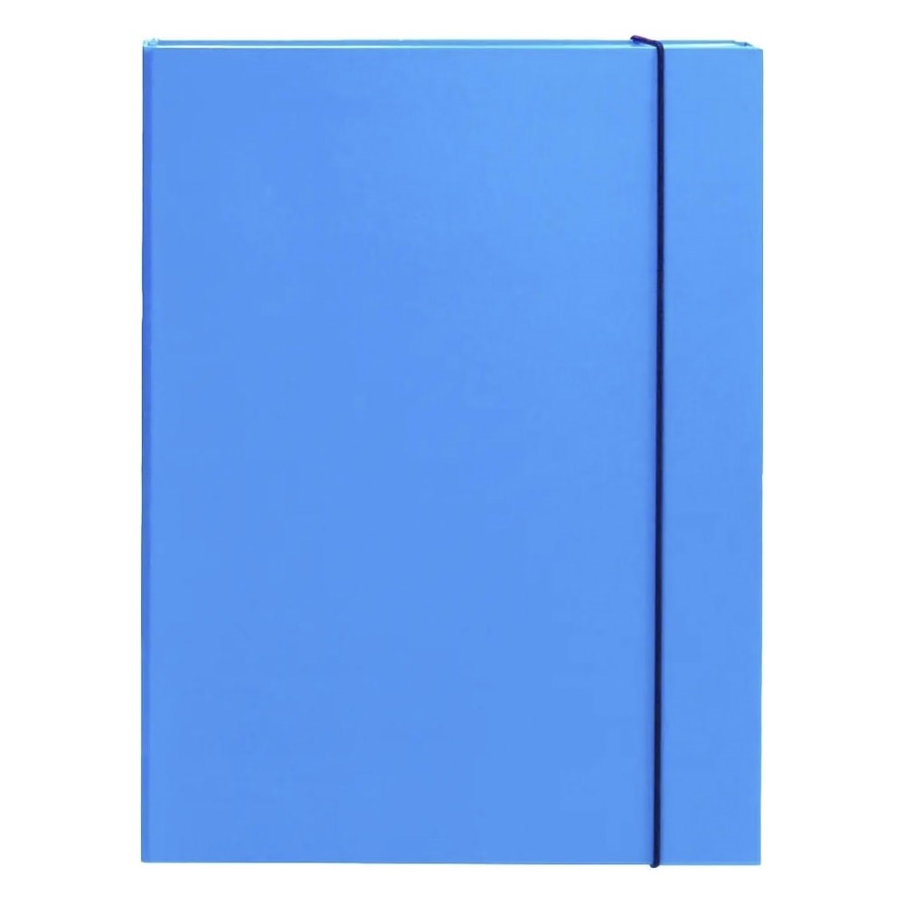 Füzetbox OPTIMA A/4 3 cm-es gerinccel kék