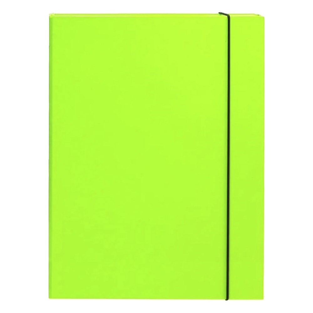 Füzetbox OPTIMA A/4 3 cm-es gerinccel zöld