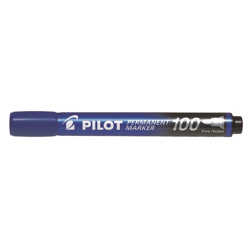 Alkoholos marker PILOT 100 kerek kék