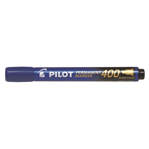 Alkoholos marker PILOT 400 vágott kék