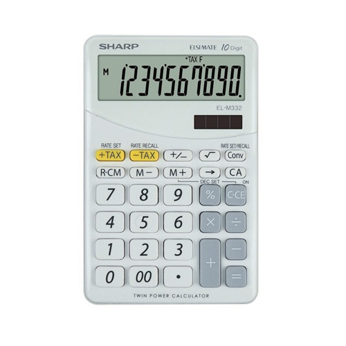 Számológép asztali SHARP EL-M332 10 digit fehér