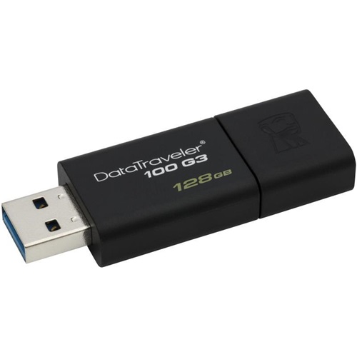 Pendrive KINGSTON DataTraveler 100 G3 USB 3.0 128GB fekete