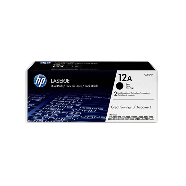 Toner HP 12D (2612A) 2x2K