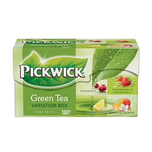 Zöld tea PICKWICK variációk kókusz-áfonya-mangó-eper 20 filter/doboz