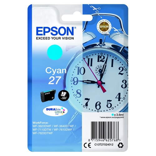 Tinta EPSON T2702 kék 3,2K