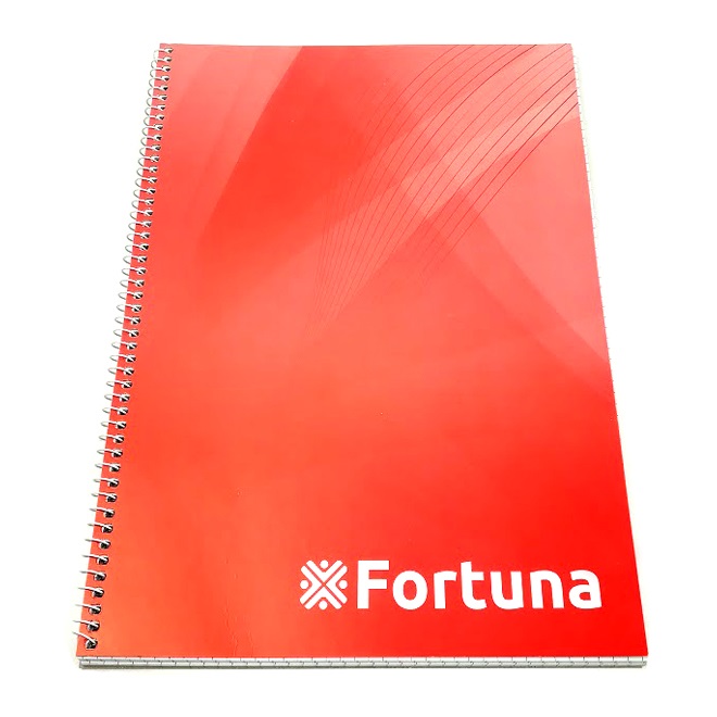 Spirálfüzet FORTUNA Basic A/4 70 lapos kockás