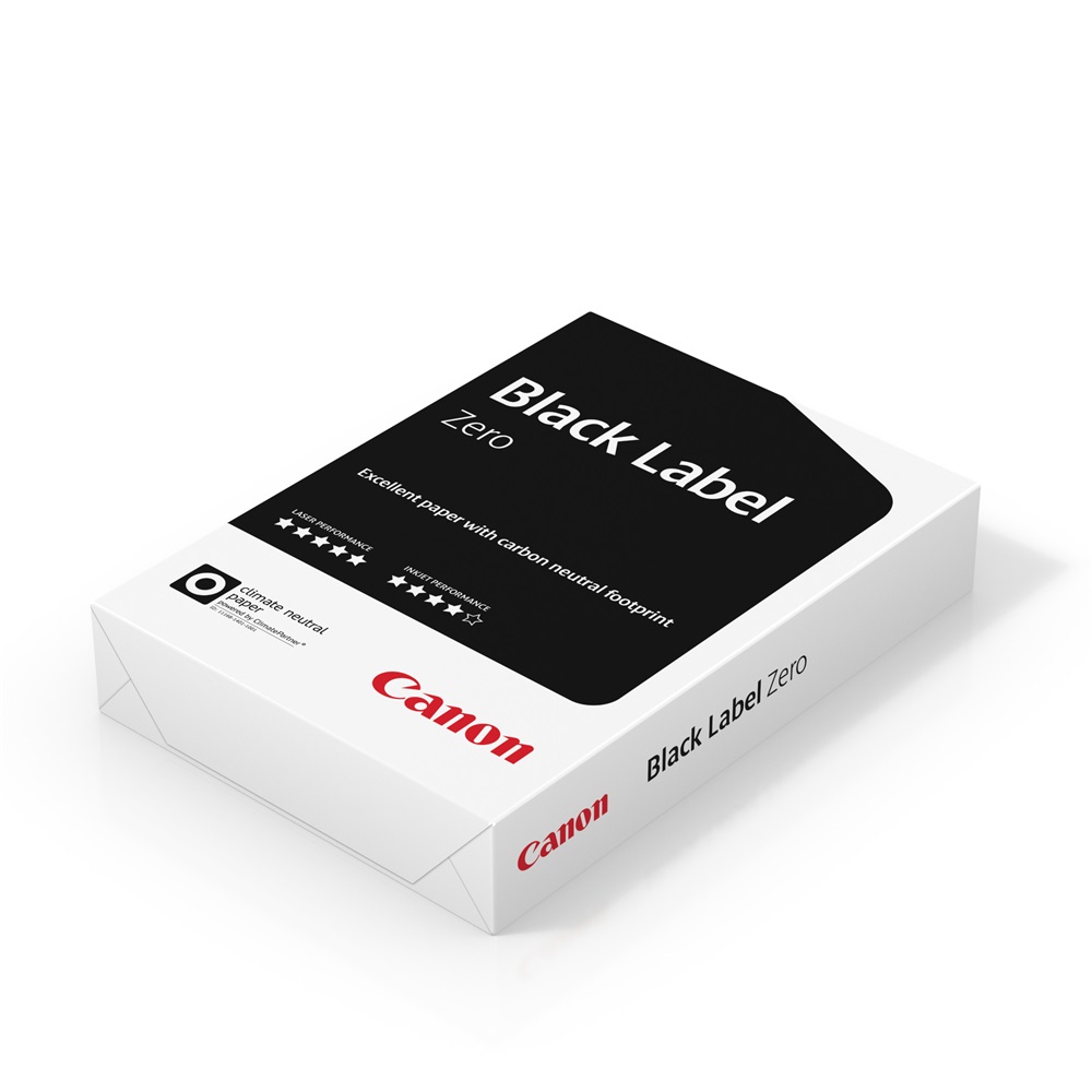 Fénymásolópapír CANON Black Label Zero A/4 80 gr 500 ív/csomag