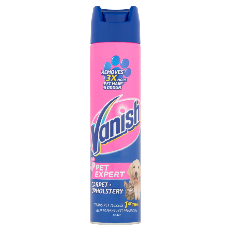 Kárpittisztító hab VANISH Pet Expert 600 ml