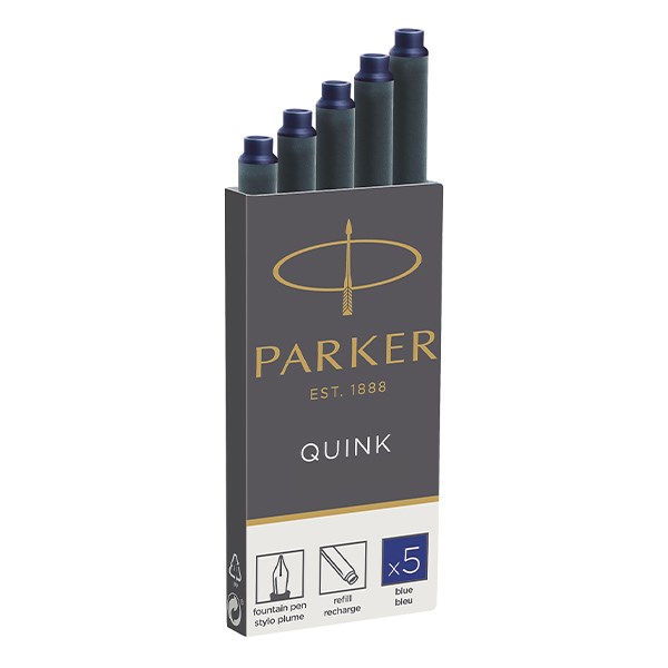 Tintapatron PARKER Royal kék 5 darabos