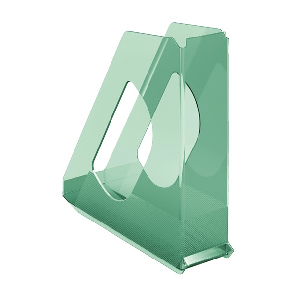 Irattartó papucs ESSELTE Colour`Ice 68mm műanyag áttetsző zöld