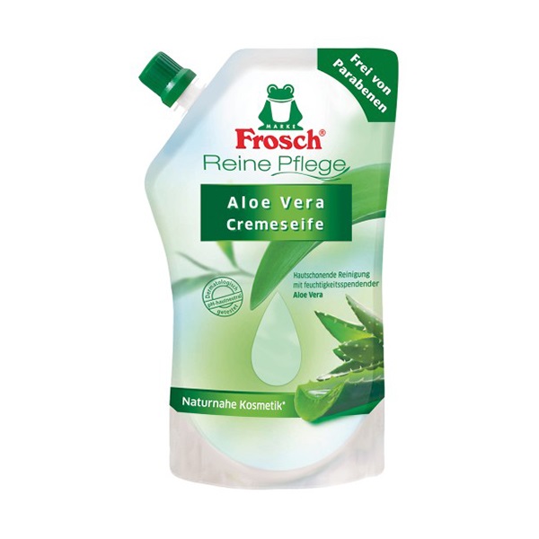Folyékony szappan utántöltő FROSCH aloe vera környezetbarát 500ml