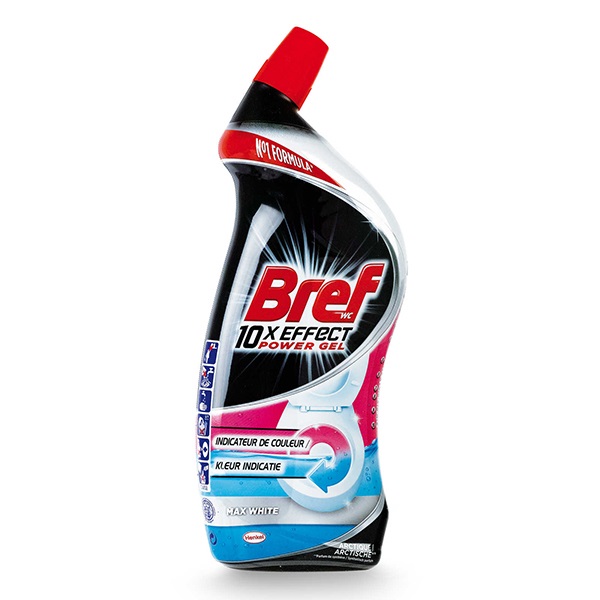 Toalett fertőtlenítő gél BREF Excellence gel max white 700 ml