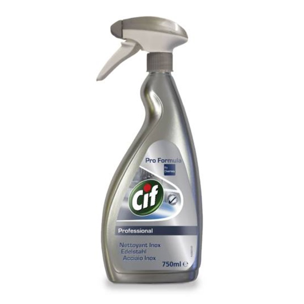 Rozsdamentes acél- és üvegtisztító CIF 750ml