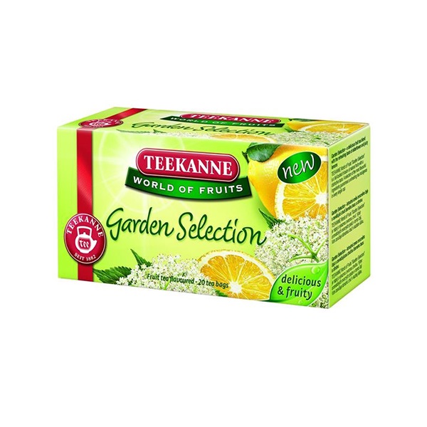 Gyümölcstea TEEKANNE Garden Selection bodza-citrom 20x2,5gr