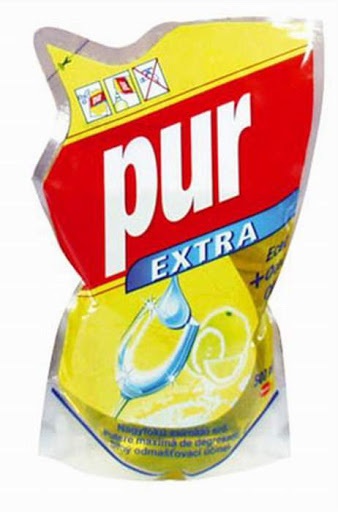 Mosogatószer utántöltő PUR Lemon Extra 450ml