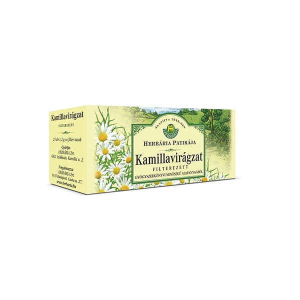 Herbatea HERBÁRIA kamillavirágzat 25x1g