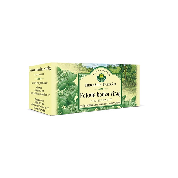 Herbatea HERBÁRIA fekete bodza virág 25x1g