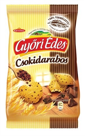 Keksz GYŐRI ÉDES csokidarabos 150g