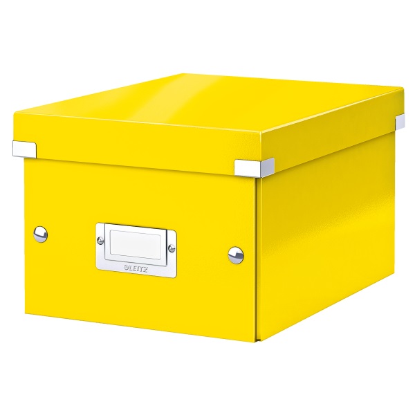 Tároló doboz LEITZ Click&Store A/5 sárga