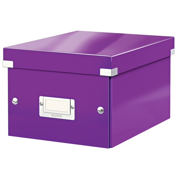 Tároló doboz LEITZ Click&Store A/5 lila